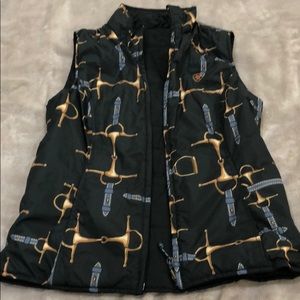 beautiful vest double posture